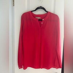 Banana Republic Vibrant dark pink/red Blouse